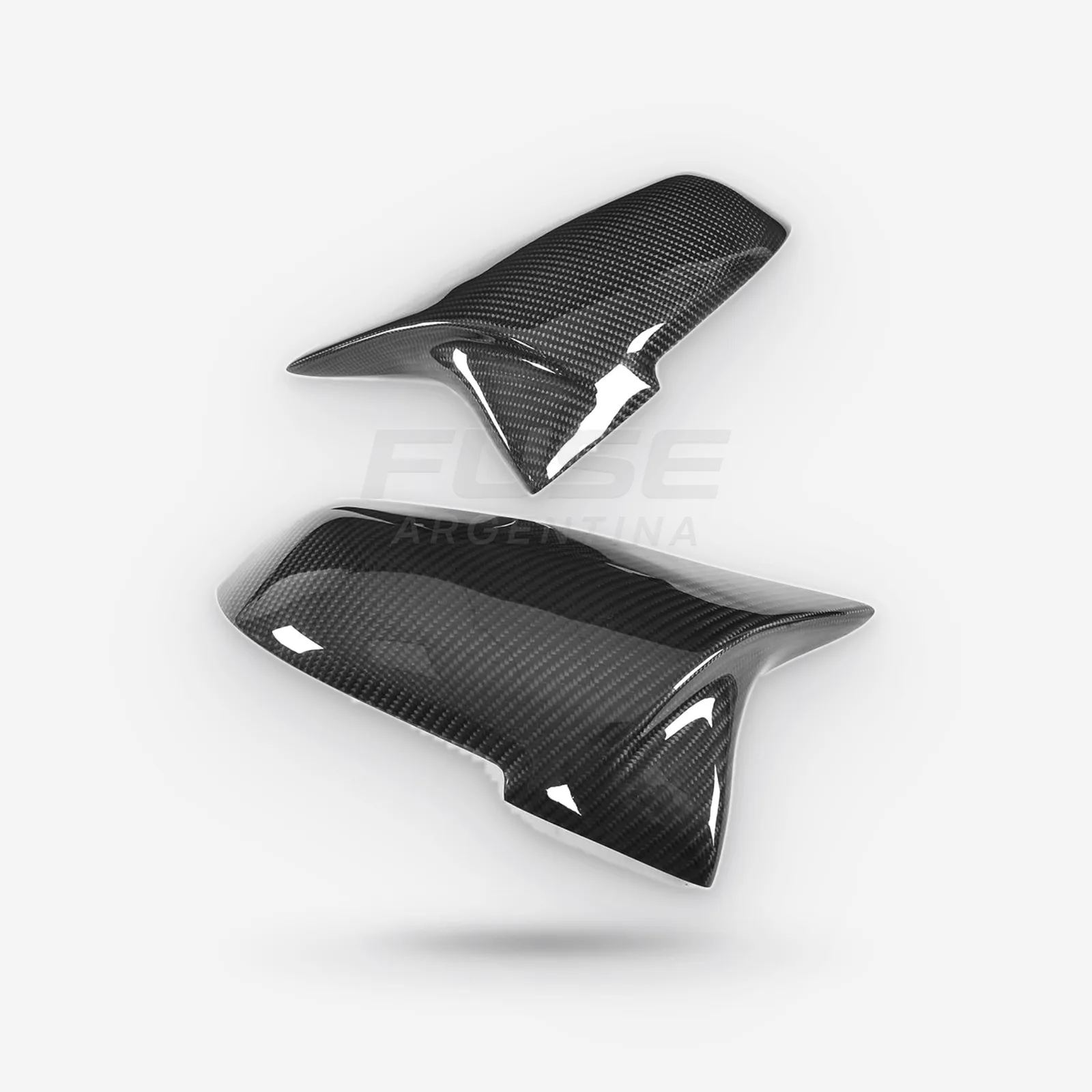 Cachas Espejos Fibra de Carbono Serie 3